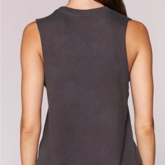 NWT Spiritual Gangster Grey Medium Box Cropped Muscle Tank - Picture 3 of 4